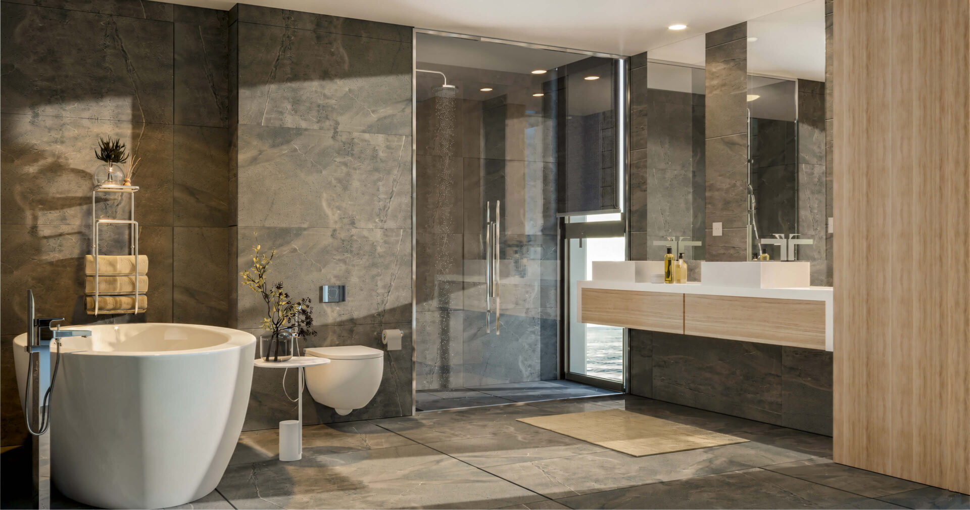 Penthouse, Salle de bain principale